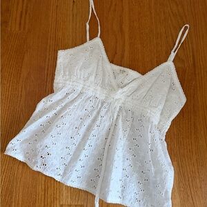 Brandy Melville Cotton Babydoll Tank